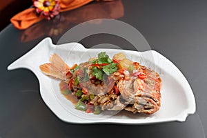 Thai Tamarind Red Snapper