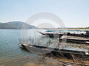 Thai taxi boat in Thailand