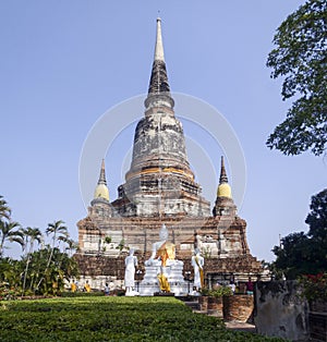 Thai temple in Ayutaya