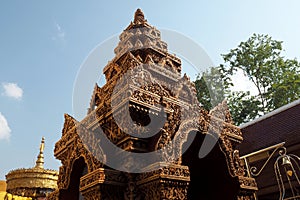 Thai temple look nice and so beautyful