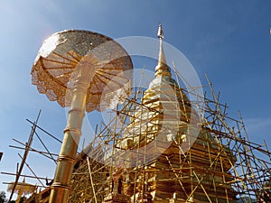 Thai temple photo