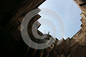 Thai temples are beautiful old Buddha religion beliefs