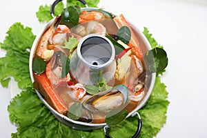 Thai Tom Yum Hot Pot