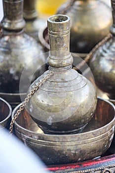 In Thai tradition, pouring water is an act of praying for deceased