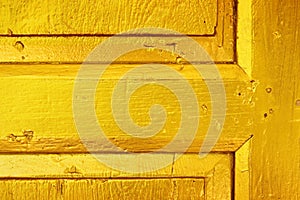 Thai traditional style door golden close-up, pattern