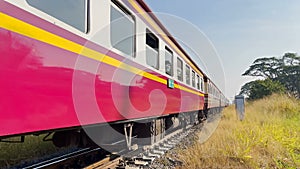 Thai trains or Thai railway use diesel engines