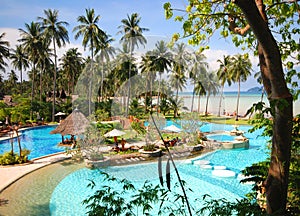 Thai tropical pool