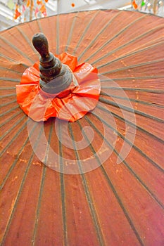 A Thai umbrella handmade beautiful color