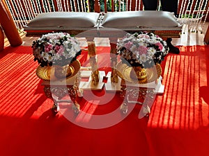 THAI Wedding Ceremony equipement flowers