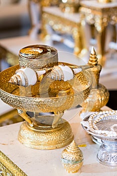 Thai wedding object  for traditional wedding in Thailand