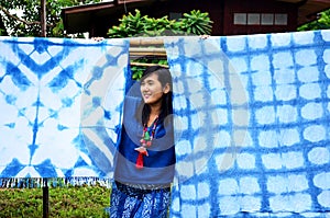 Žena portrét a pózování tradiční chuchvalec 