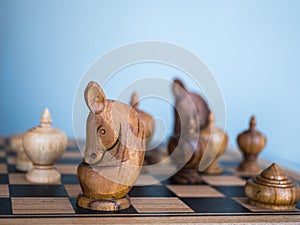 Thai wooden chess