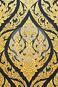 Thai writing patterns.