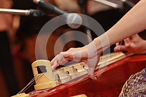 Thai zither. photo