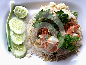 This is thaifoods fried rice delicious