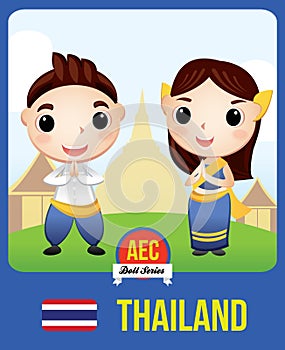 Thailand AEC doll