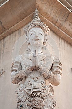 Thailand Angel sculpture hello sawasdee