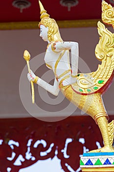 Thailand angel sculpture