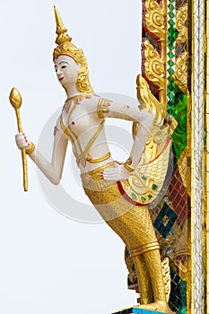 Thailand angel sculpture