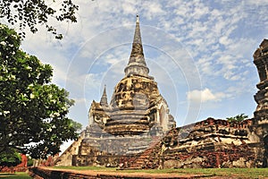 Thailand Ayutthaya Phra Sri Sanphet