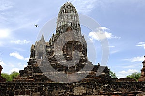 Thailand Ayutthaya wat Ratburana or Ratchaburana