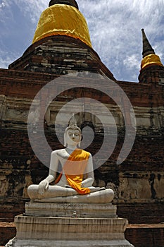 Thailand Ayutthaya Wat Yai Chai Mongkhon photo