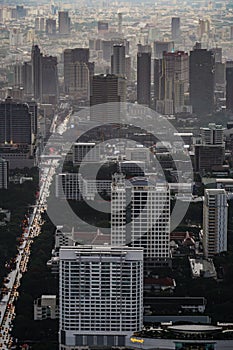 Thailand Bangkok cityscape (Mahana Corn Observatory) photo