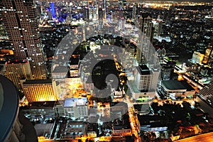 Tailandia notte la città il cielo 