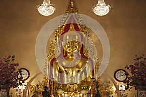 Thailand, Bangkok, Traimit Temple