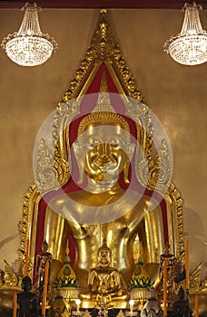 Thailand, Bangkok, Traimit Temple