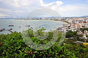 Thailand the bay of Pattaya