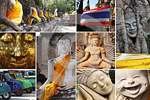 Thailand Buddha statues