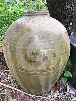 Thailand clay jar