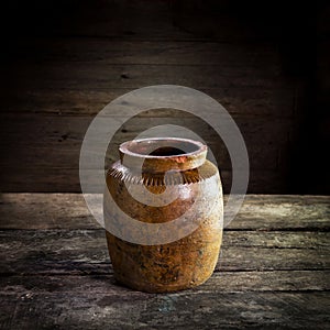 Thailand Clay Jar for Stored of thai food,