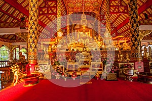 Thailand clear Maisong De temple hall