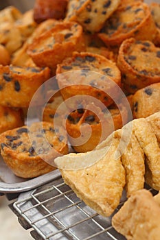 Thailand dessert, Mix flour, coconut and then fried.