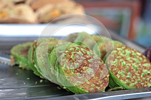 Thailand dessert, Mix flour, coconut and then fried.