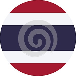 Thailand Flag illustration vector eps