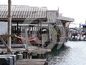 Thailand - Koh Lanta - Restaurants on Saladan Pier