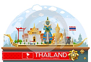 Thailand landmark travel