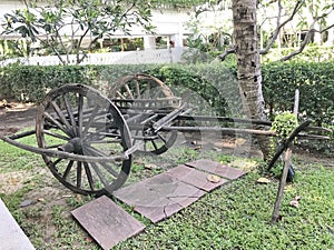 Thailand old buckboard.