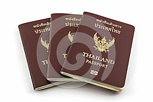 Thailand passport.