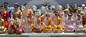 Thailand Pattaya religious statues