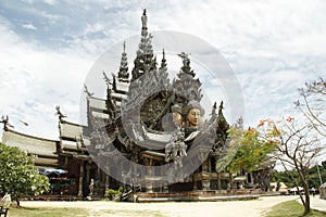 Thailand, Pattaya, Sanctuary of Truth Temple