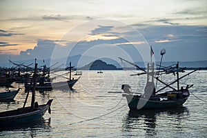 THAILAND PRACHUAP KHIRI KHAN FISHINGBOAT