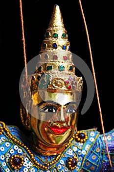 Thailand puppet face