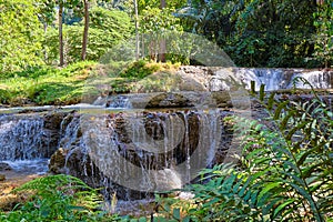 Thailand\'s small waterfall in the forest
