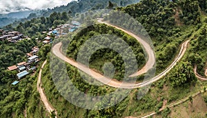 Thailand Steepest Road not yet on Google Maps, Mae Tuen to Mae Ramat Rural