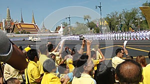 Coronation Ceremony King Rama X. Bangkok, Thailand