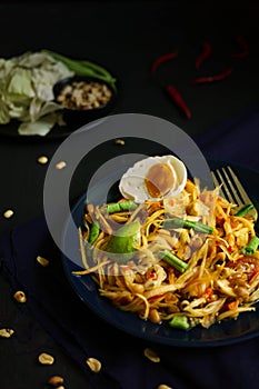 Thailand traditional cuisine, Som tum, Spicy salad, Papaya salad, Spicy food